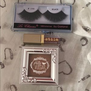 Highlight, Lashes, & Glitter Eyeshadow